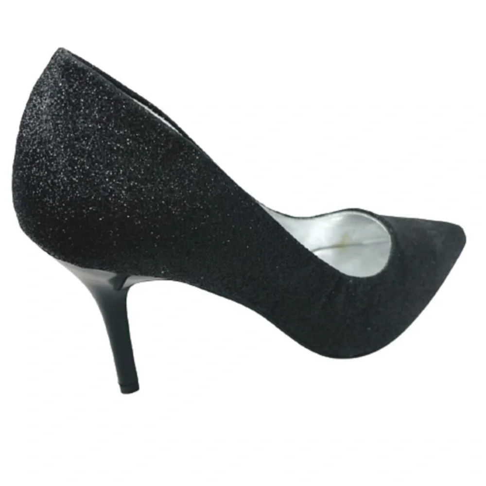 NWT Bonnibel Slip-On Glitter Dress Pump Stiletto Almond Toe High Heels Shoes… - Picture 6 of 6